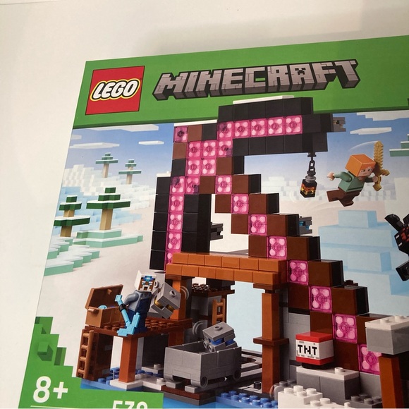 Lego (21277) Minecraft The Pickaxe Mine - Brand New Sealed Gifts Toys - Picture 3 of 11